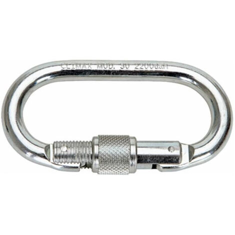 Mousqueton de securite alliage léger 23 mm