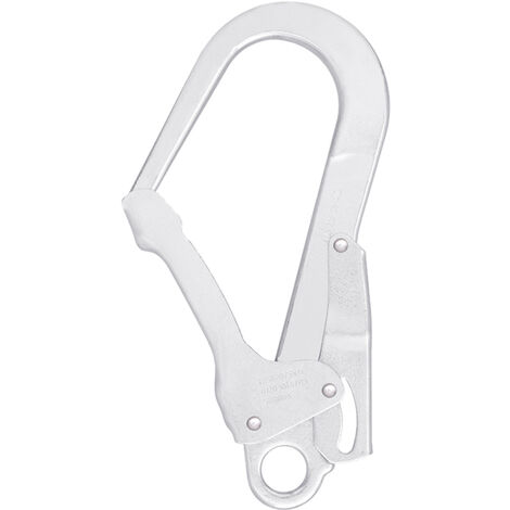 Mousqueton d'échafaudage verrouillage automatique double action - Action - Ouverture 50,8 mm - FA5020755