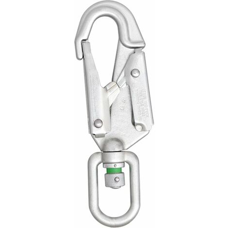 Mousqueton double action avec témoin de chute - Acier - ouverture 20 mm - FA5020320