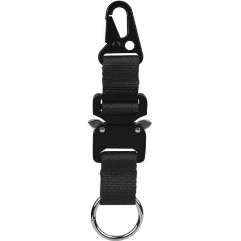Mousqueton en Alliage de Zinc Durable pour Escalade et Randonnée, Accessoire de Quincaillerie pour Accrocher des Équipements Extérieurs