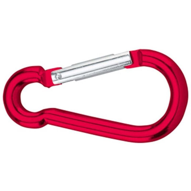 Mousqueton en aluminium anodisé rouge dörner + helmer 4815824