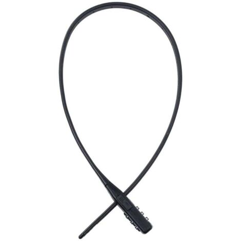 Mousqueton multifonction LK150 noir, taille unique, compatible avec tous les vélos, cantines, poussettes, skis et casques.