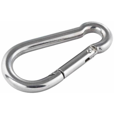 Mousqueton poire zingué LEVAC - Ø 5 x 50 mm - 5264B