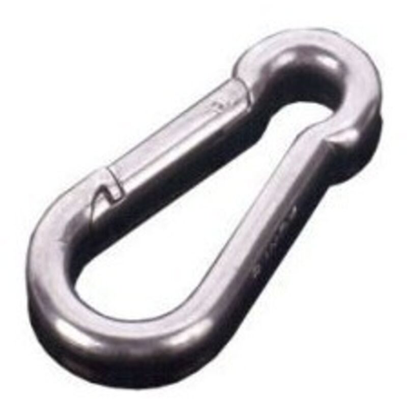 Mousqueton pompier galZn 50x 5mm (100) (Par 100)