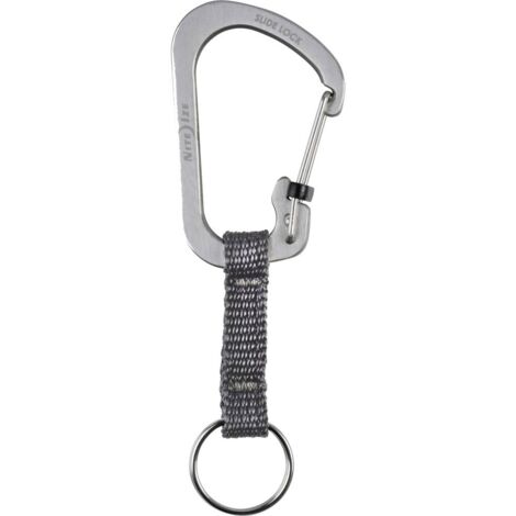 5 Nite Ize Loquet De Verrouillage En Acier Inoxydable Mousqueton À Vis Clip #4 Noir CSL4-01-R6
