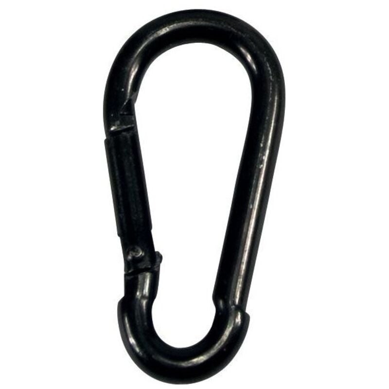 Mousqueton zingué noir 60x 6mm (Par 100)