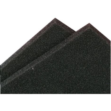 Mousse acoustique Monacor MDM-3002 Polyuréthane noir