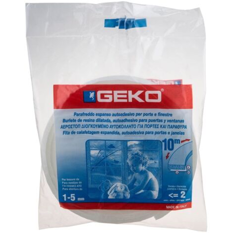 MOUSSE ADHESIVE POUR CALFEUTRAGE 15MMX10M BLANC EN SACHET