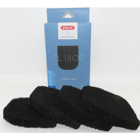 Mousse charbon CL 160 C pour pompe classic 160 pour aquarium - zolux