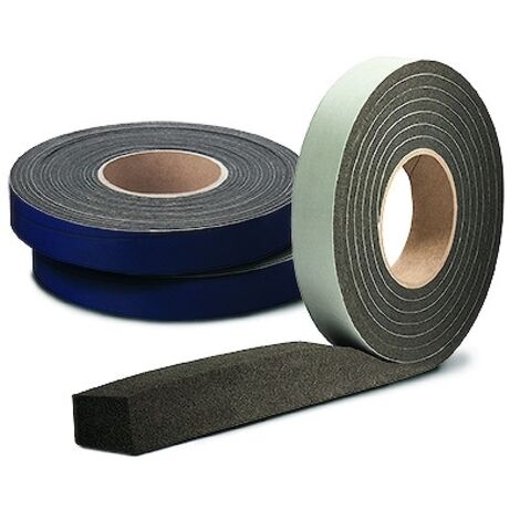 Tramico – Mousse imprégnée COMPRIBAND 10 m – Étanchéité à l'eau et à l'air – Résistante aux intempéries et UV – Pour menuiseries extérieures