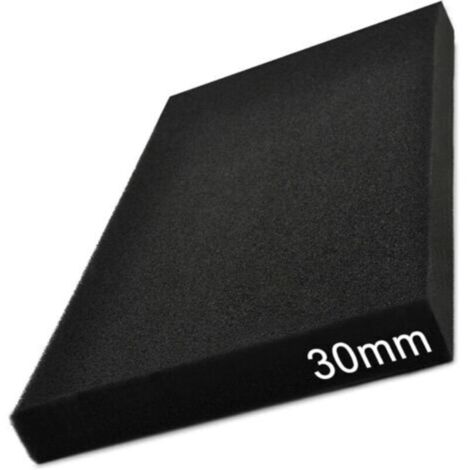 Mousse de Filtre à Air 30mm d'épaisseur 28x15cm Universelle à découper pour Scooter Moto Quad Tondeuse Débroussailleuse Motoculteur Tronçonneuse Filtration pour Boite à air