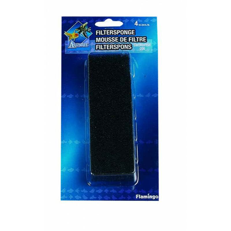

Mousse de filtre pour Swordfish 200. lot de 4 pièces pour aquarium