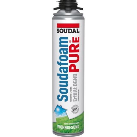Mousse de montage 1K SOUDAFOAM PURe 500ml B1 boîte blanche