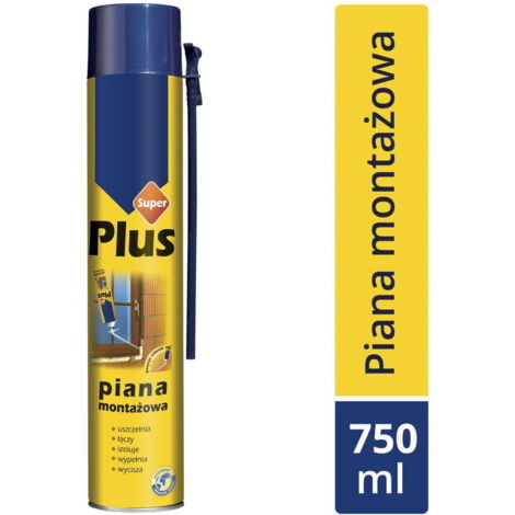 Mousse de montage basse pression Super Plus 750 ml