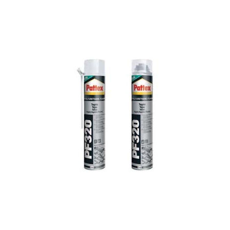 Mousse de polyuréthane pour toitures et tuiles Pattex Pf 320 - ml.750 application avec pistolet