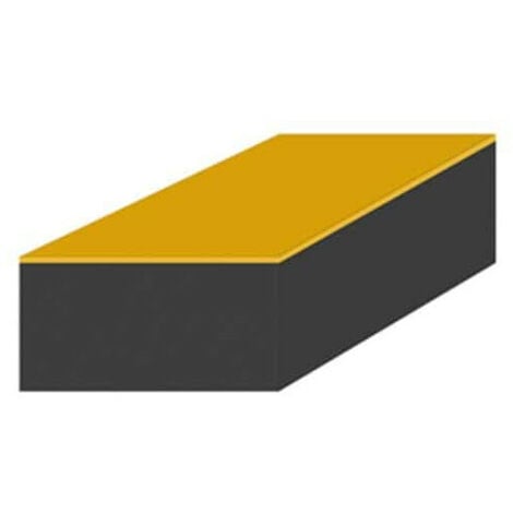 Mousse de protection 1x1m noire adhésive épaisseur 30mm