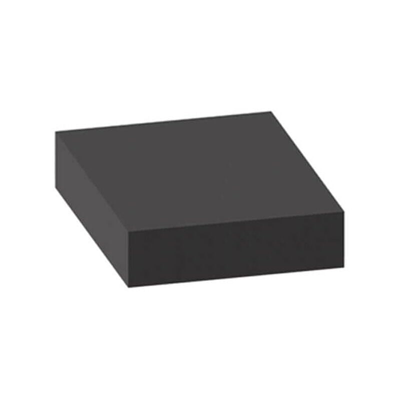 Mousse de protection 1x1m noire non-adhésive épaisseur 15mm