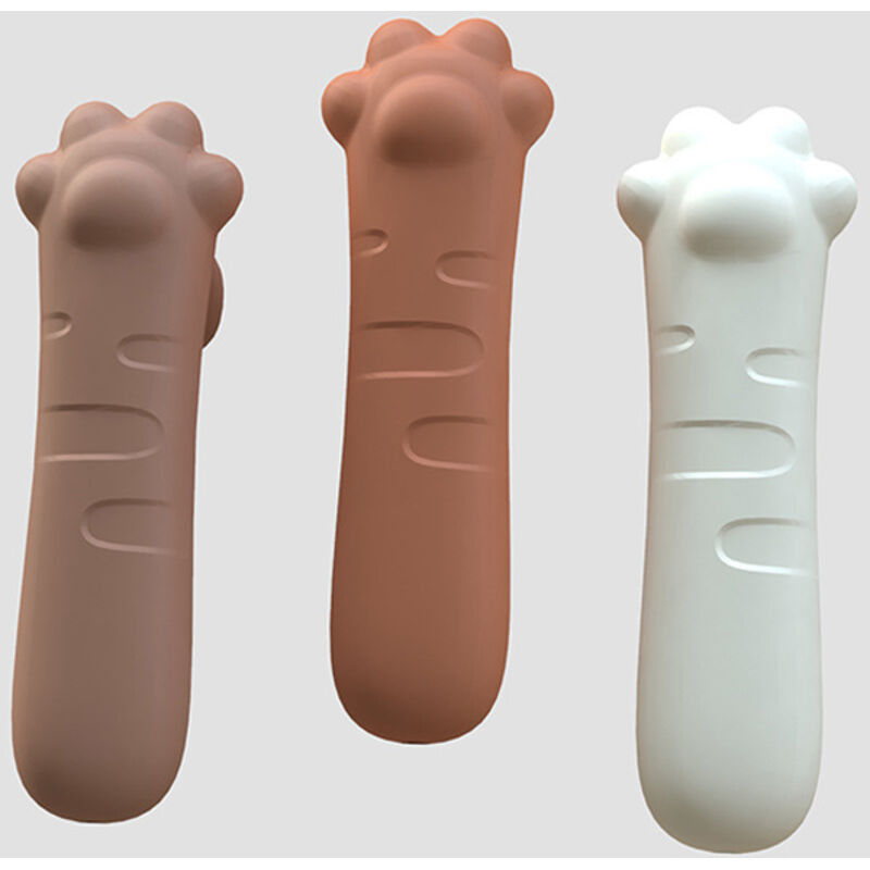 Mousse de tampon de poignée de porte, 3 pièces de protection en mousse de butée de poignée de porte, silicone - Ahlsen