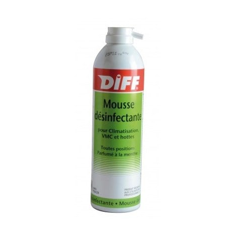 Mousse désinfectante pour climatisation, VMC et hottes - Aérosol 650 ml