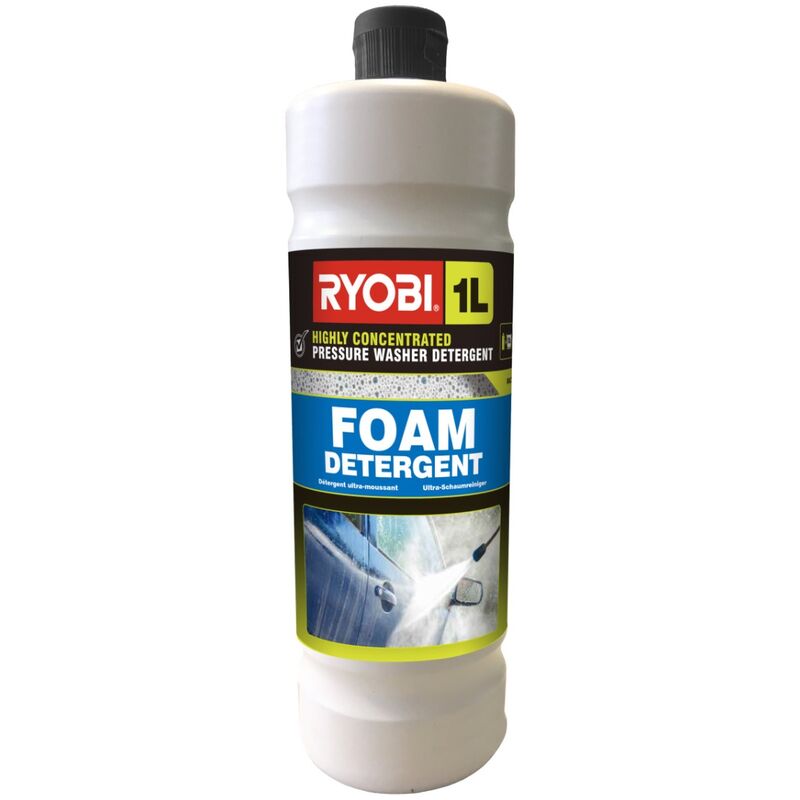 Mousse détergente pour nettoyeur haute pression - 1L RAC732 - Ryobi