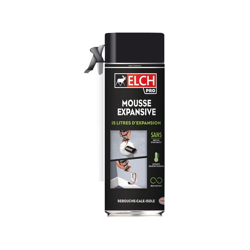 Mousse expansive multi travaux elch 345ml - ELCH