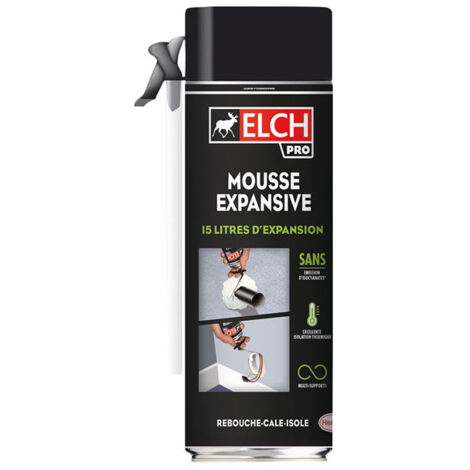 MOUSSE EXPANSIVE MULTI TRAVAUX 345ML ELCH - 2837941