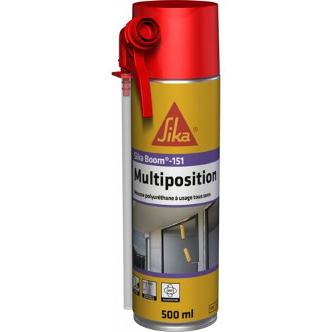 Mousse Expansive Polyvalente Sika Boom-150 Tête En Bas - Beige  0,5 L