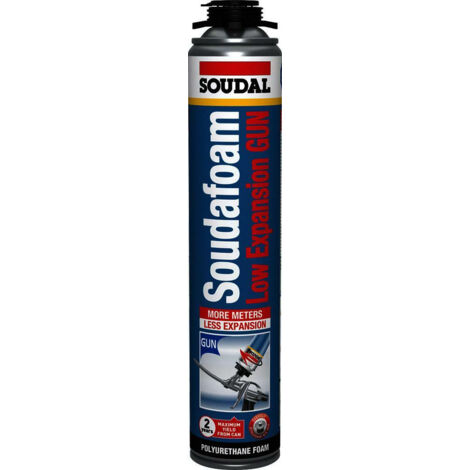 Mousse expansive SOUDAL SFLEGF à faible expansion 750 ml