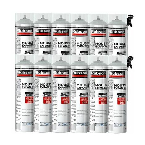 Mousse white teq thermique et phonique 750 ml manuel
