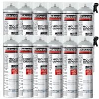 Mousse expansive WhiteTeq isolation thermique et phonique Rubson - plusieurs modèles disponibles