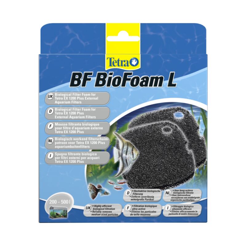 Mousse de filtration biologique tec BF pour filtre EX 1200 - Tetra
