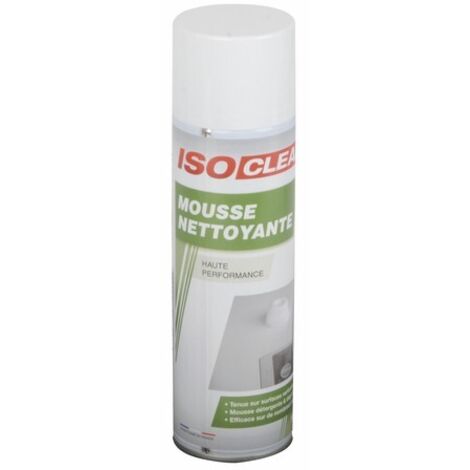 Diff – Mousse nettoyante dégraissante 650ml – Efficace sur plastique, métal et élastomères – Aérosol professionnel inflammable