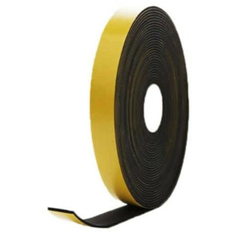 Joint plat noir autocollant cordon d'étanchéité 20x2mm – Kaminladen