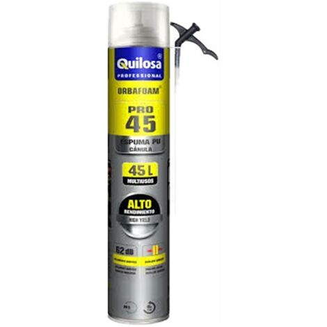 Mousse pistolet Hauser Pro - MOUSSE POLYURETHANE PU 750ml PISTOLABLE - - T010033- QUILOSA