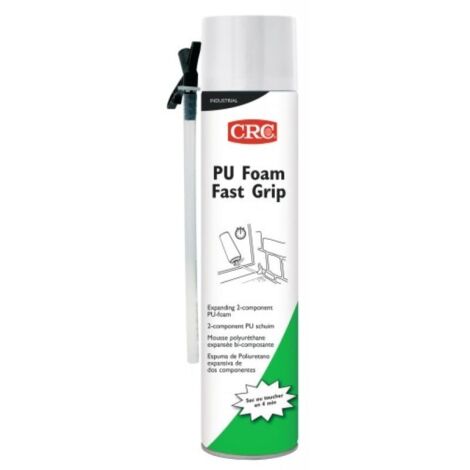 Mousse polyuréthane à prise rapide CRC Liquide Vert Aérosol 400 ml ( Prix pour 1 )