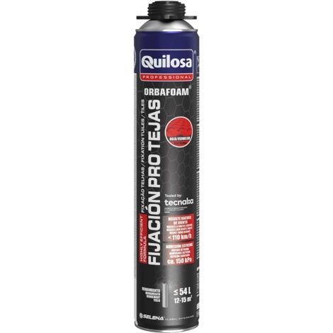 MOUSSE POLYURÉTHANE CARRELAGE ROUGE PIS - 650 ML