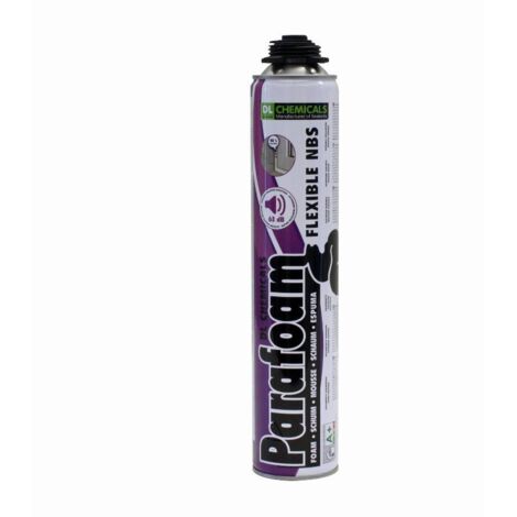 Mousse polyuréthane flexible - Capacite : 750 ml - Modele : Cartouche - Type : Mousse polyurethane - DL CHEMICALS