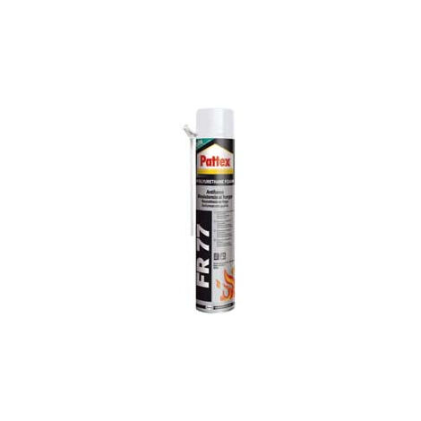 Mousse polyuréthane ignifuge Pattex Fr 77 - 750 ml application manuelle