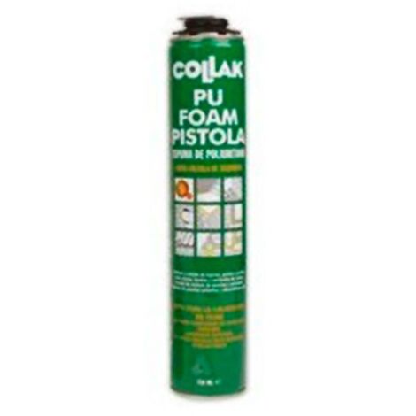 Mousse polyuréthane pour pistolet 750ml par Collak