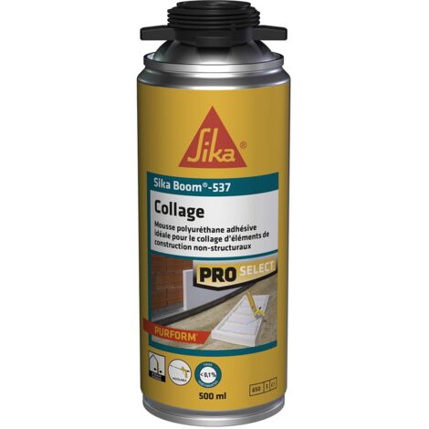 Mousse polyuréthane SIKA Boom 537 Collage - 500ml