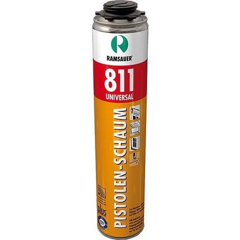 Mousse polyuréthane universelle 811 classe de feu B2 (Allemagne) contenu 750 ml