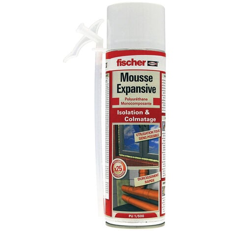 SANITAIRE-DISTRIBUTION Mousse polyuréthane - Volume : 500 ml