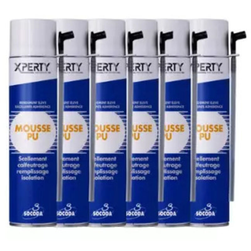 Soudal - mousse polyuréthane 750ML socoda par lot