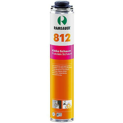 Mousse pour coller 812 1K PU-mousse 750ml Norme d'incendie E (DE)