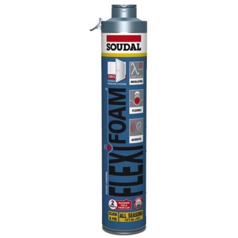 Mousse pu 750 ml soudal  flexifoam