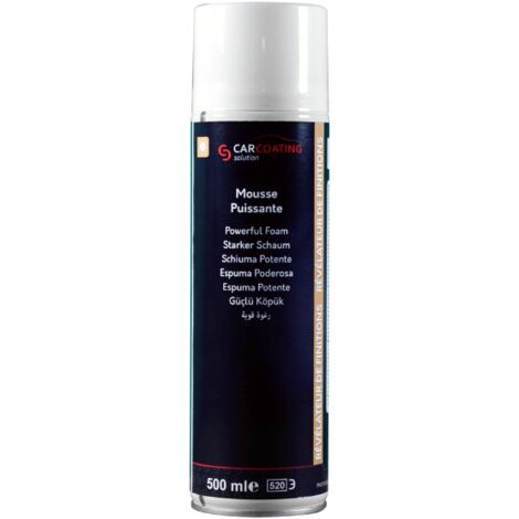 Mousse puissante, Révélateur de finition