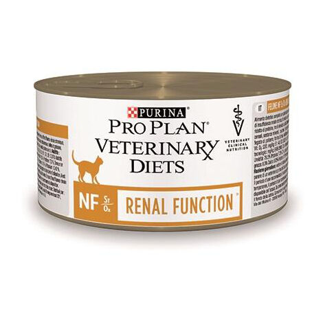 Mousse Purina pro veterinaria Dieti felini NF 195G per gatti con insufficienza renale - 24 lattine 195G