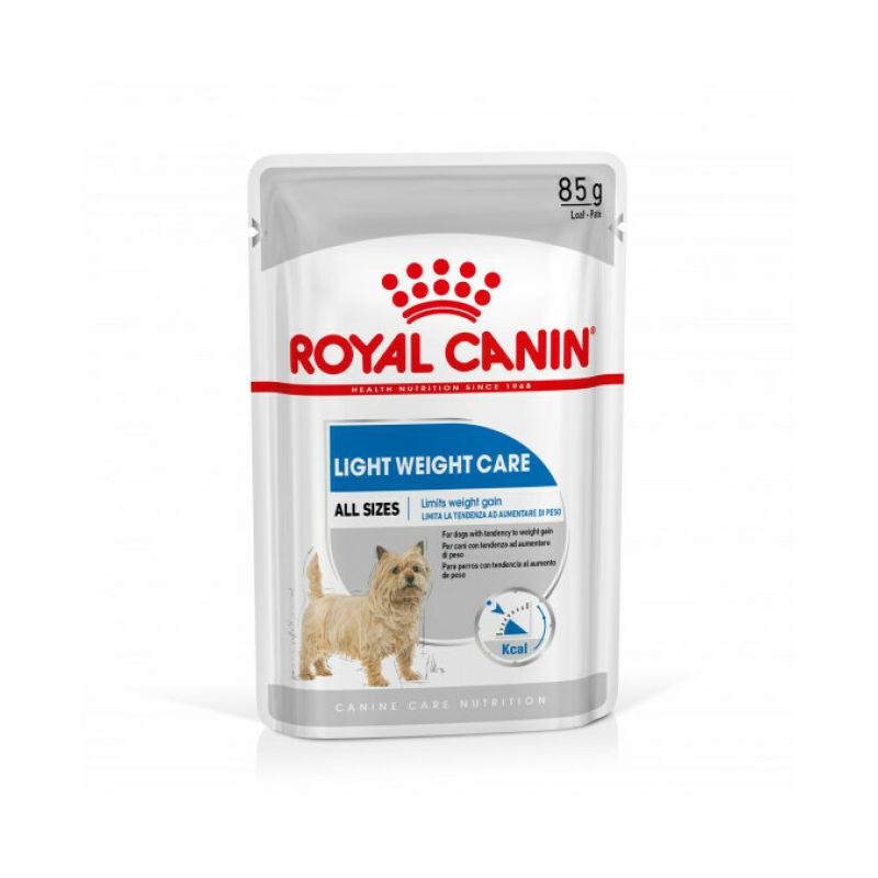 Mousse Royal Canin Light Weight Care pour chien - 12 sachets fraîcheur 85 g