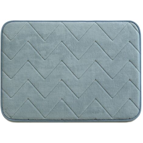 MOUSSE TAPPETO 40X60 CM AZZURRO POLVERE - GEDY