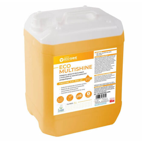Mousse universelle pour le nettoyage de diverses surfaces Eco Shine 5L, 1 pièce.